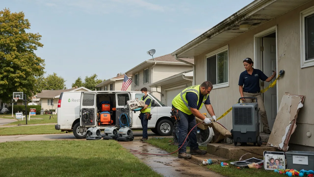 Water Damage Restoration in West Ridge, AR near me